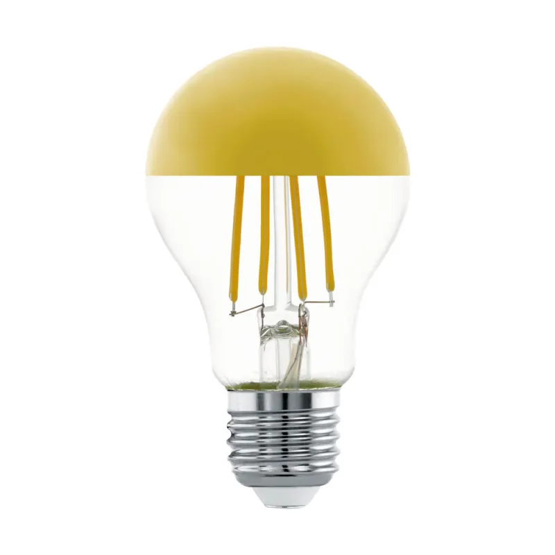 Bec Eglo 11835, Led E27 7W 806Lm 2700K Ø60Mm, Lumina Calda, Auriu