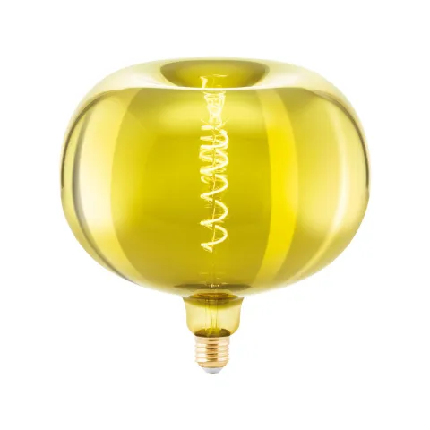 Bec Dimabil Eglo 11894, Led E27 4W 40Lm 1900K Ø220Mm, Lumina Calda, Auriu