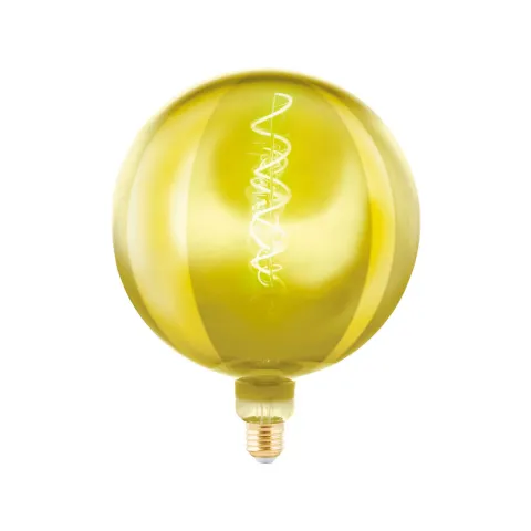 Bec Dimabil Eglo 11896, Led E27 4W 40Lm 1900K Ø200Mm, Lumina Calda, Auriu