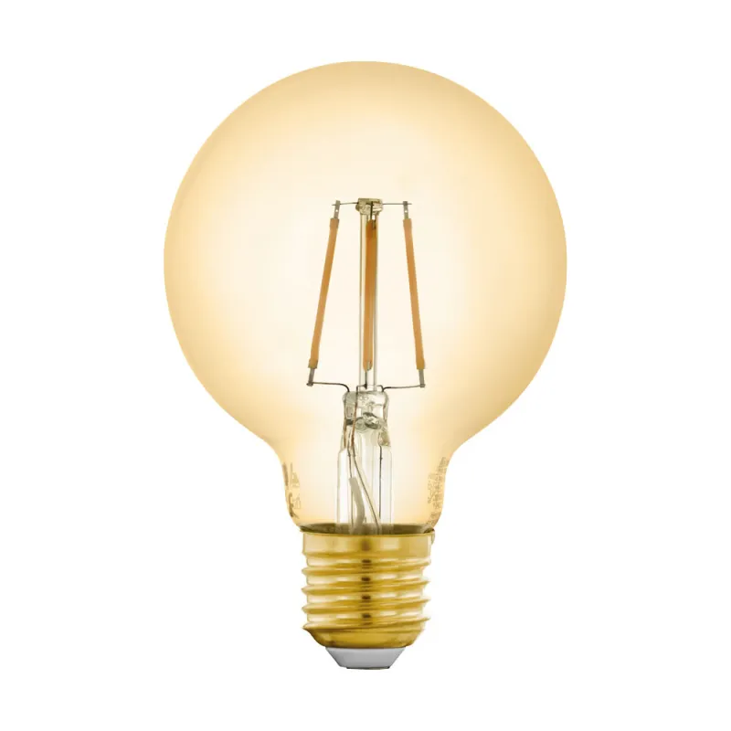 Bec-Zig-E27-G80 5,5W 2200K Amber