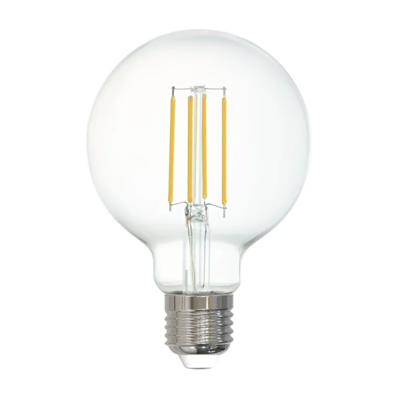 Bec-Zig-E27-G80 6W 4000K Clear