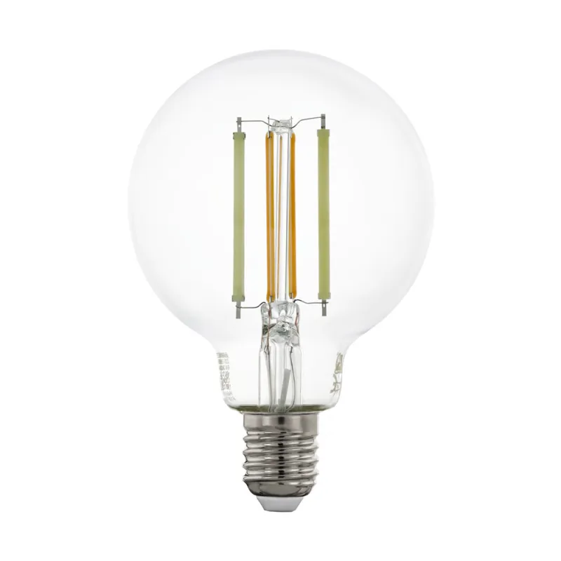 Bec-Zig-Cct-E27-G80 6W Clear