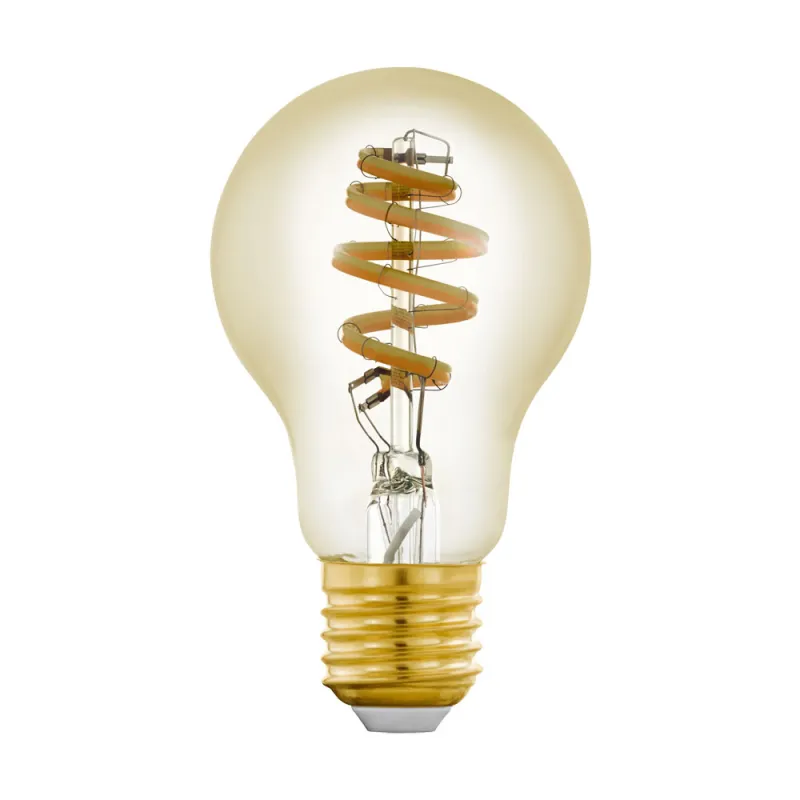 Bec-Zig-Cct-E27-A60 5,5W Amber