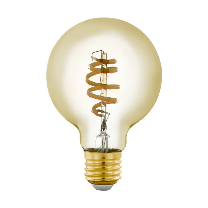 Bec-Zig-Cct-E27-G80 5,5W Amber