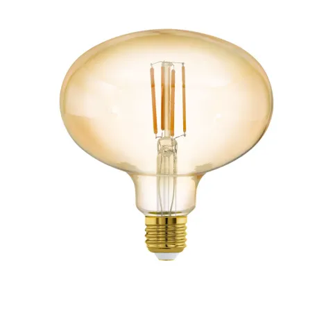 Bec Dimabil Eglo 12596, Led E27 4W 400Lm 2200K Ø140Mm, Lumina Calda, Chihlimbar