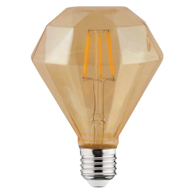 Bec Led Rustic Diamond E27 4W Alb Cald