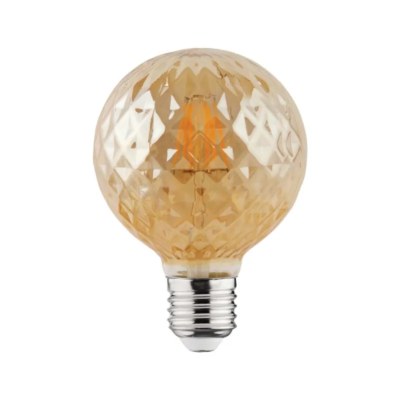 Bec Led Rustic Twist E27 6W Alb Cald