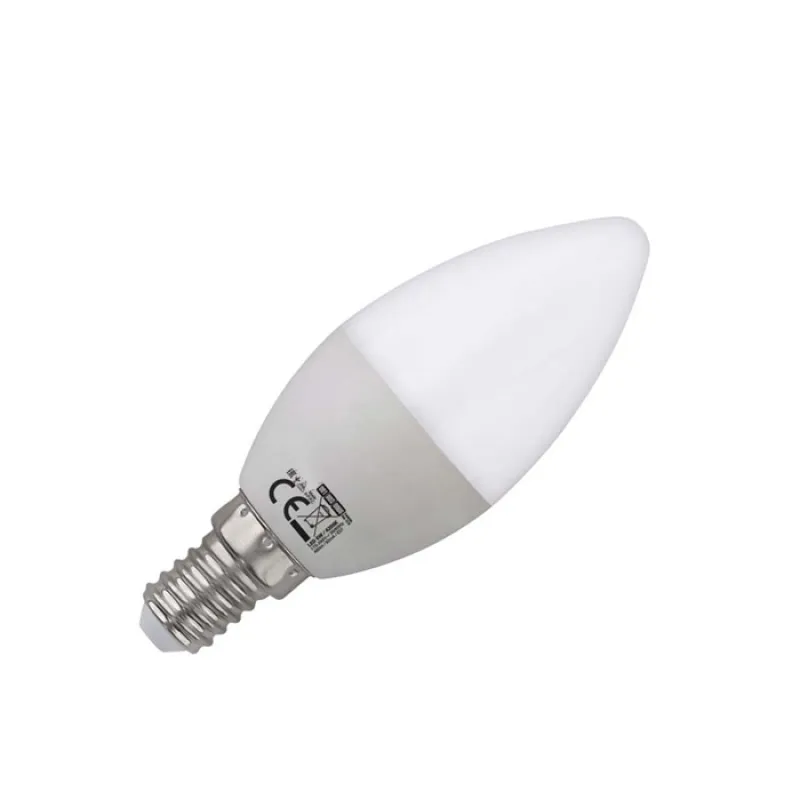 Bec Led Lumanare E14 4W Alb Rece