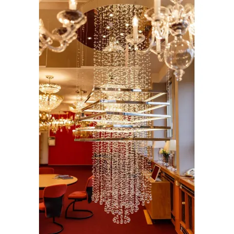 Candelabru Cristale Lighting Rain, Bohemia, G4, AG0109856, Crystal