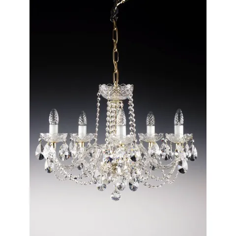 Candelabru Cristale, Bohemia, E14, AL010022K, Crystal