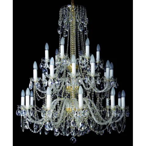 Candelabru Cristale, Bohemia, E14, AL010023K, Crystal
