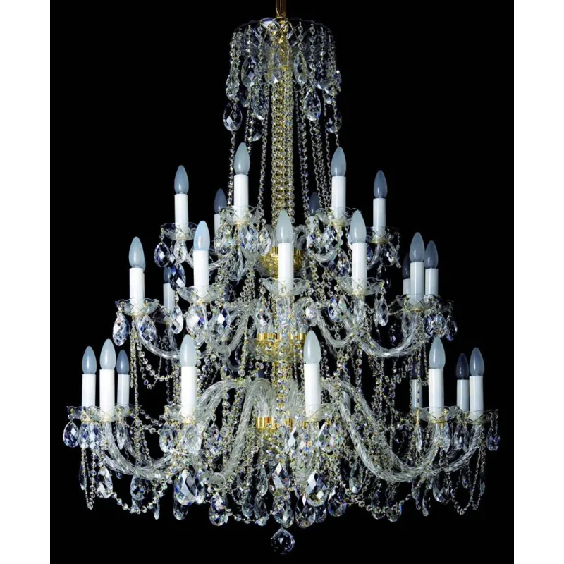 Candelabru Cristale, Bohemia, E14, AL010023K, Crystal