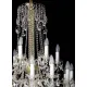 Candelabru Cristale, Bohemia, E14, AL010023K, Crystal