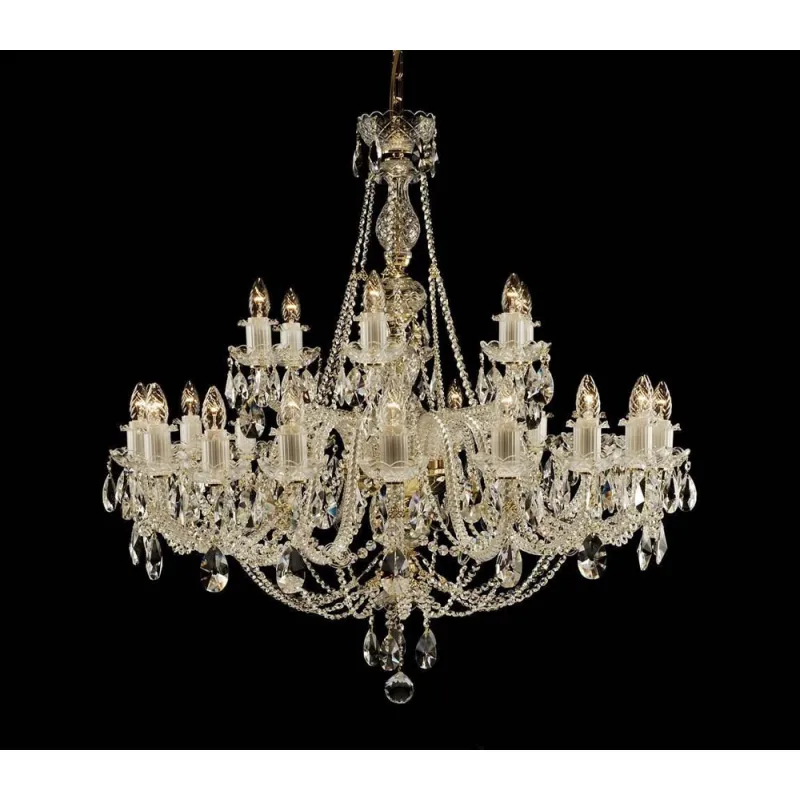 Candelabru Cristale, Bohemia, E14, AL010036K, Crystal