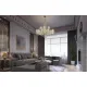 Candelabru Cristale, Bohemia, E14, AL010036K, Crystal