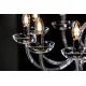 Candelabru Cristale, Sticla, Bohemia, E14, AL010057, Crystal
