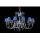Candelabru Cristale, Sticla, Bohemia, E14, AL010057, Crystal