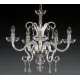 Candelabru Cristale, Sticla, Bohemia, E14, AL010058, Crystal