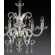 Candelabru Cristale, Sticla, Bohemia, E14, AL010058, Crystal