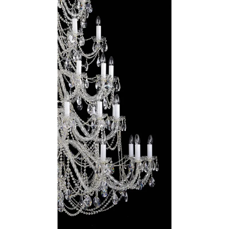 Candelabru Cristale, Bohemia, E14, AL010061K, Crystal
