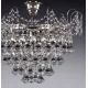 Plafoniera Cristale, Cascada, Bohemia, E14, AL010064, Crystal
