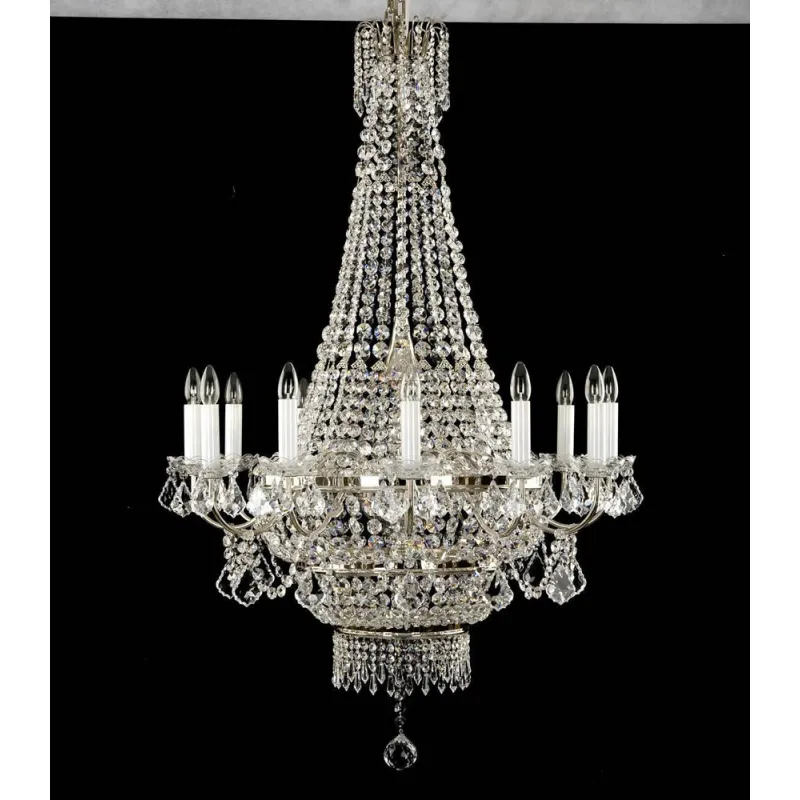 Plafoniera Cristale, Pear, Bohemia, E14, AL010068K, Crystal