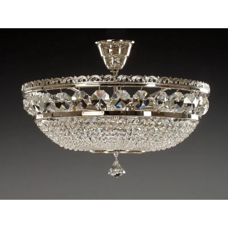 Plafoniera Cristale, Bohemia, E14, AL010075, Crystal