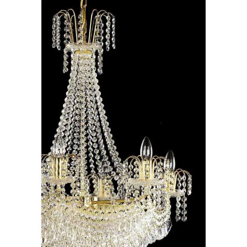 Plafoniera Cristale, Pear, Bohemia, E14, AL010082, Crystal