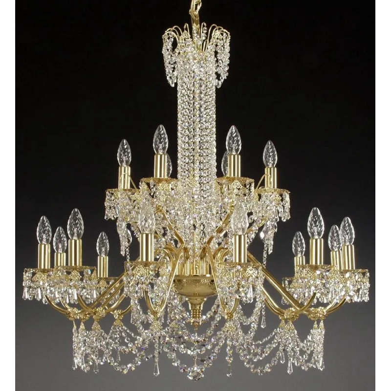 Candelabru Cristale, Bohemia, E14, AL010085, Crystal