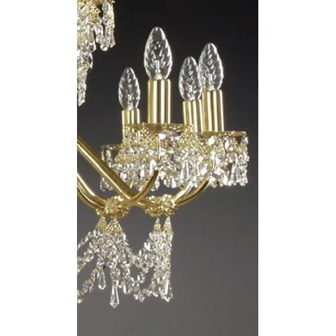 Candelabru Cristale, Bohemia, E14, AL010085, Crystal