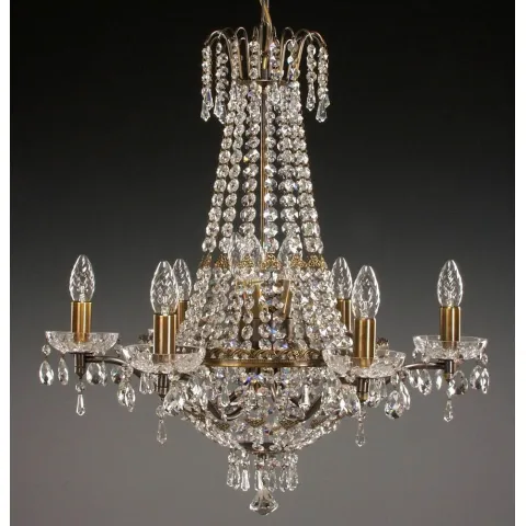 Plafoniera Cristale, Pear, Bohemia, E14, AL010087K, Crystal