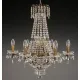 Plafoniera Cristale, Pear, Bohemia, E14, AL010087K, Crystal