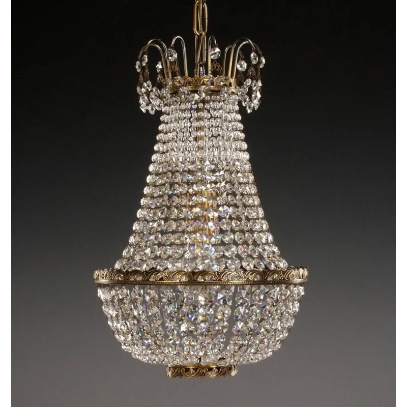 Plafoniera Cristale, Pear, Bohemia, E14, AL010088, Crystal