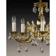 Candelabru Alama, Cristale, Bohemia, E14, AL010092, Crystal