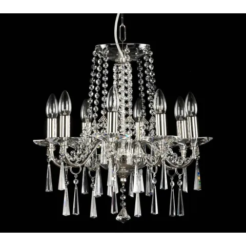 Candelabru Cristale, Bohemia, E14, AL010100, Crystal