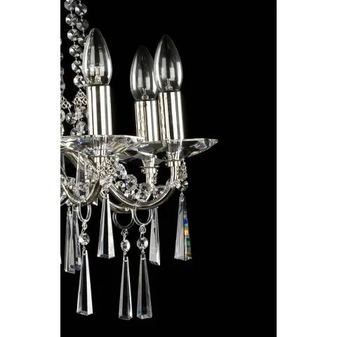 Candelabru Cristale, Bohemia, E14, AL010100, Crystal