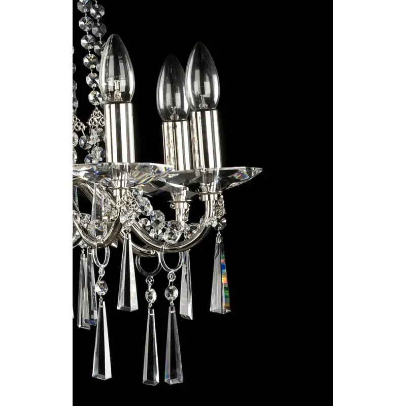 Candelabru Cristale, Bohemia, E14, AL010100, Crystal