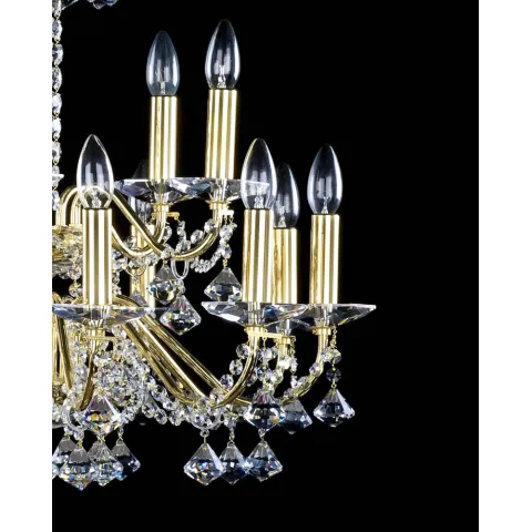 Candelabru Cristale, Bohemia, E14, AL010102, Crystal