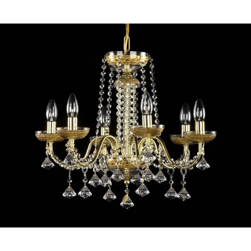 Candelabru Cristale, Bohemia, E14, AL010103, Crystal