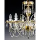 Candelabru Cristale, Clasic- painted, Bohemia, E14, AL010113, Crystal