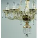 Candelabru Cristale - painted, Bohemia, E14, AL010114, Crystal