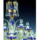 Candelabru Cristale - painted, Bohemia, E14, AL010115, Crystal