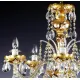 Candelabru Cristale - painted, Bohemia, E14, AL010117, Crystal