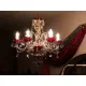 Candelabru Cristale - painted, Bohemia, E14, AL010119, Crystal
