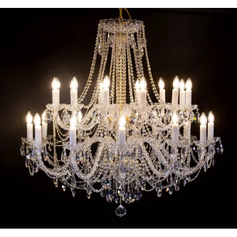 Candelabru Cristale, Bohemia, E14, AL010126K, Crystal