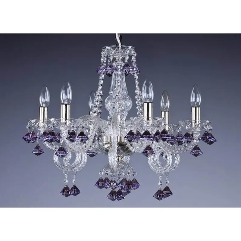 Candelabru Cristale, Bohemia, E14, AL010127K, Crystal
