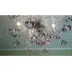 Candelabru Cristale, Bohemia, E14, AL010127K, Crystal