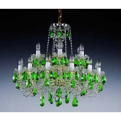 Candelabru Cristale, Bohemia, E14, AL010129K, Crystal