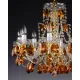 Candelabru Cristale, Bohemia, E14, AL010132K, Crystal