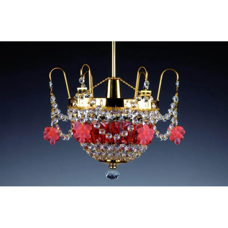 Candelabru Cristale, Bohemia, E27, AL010136, Crystal